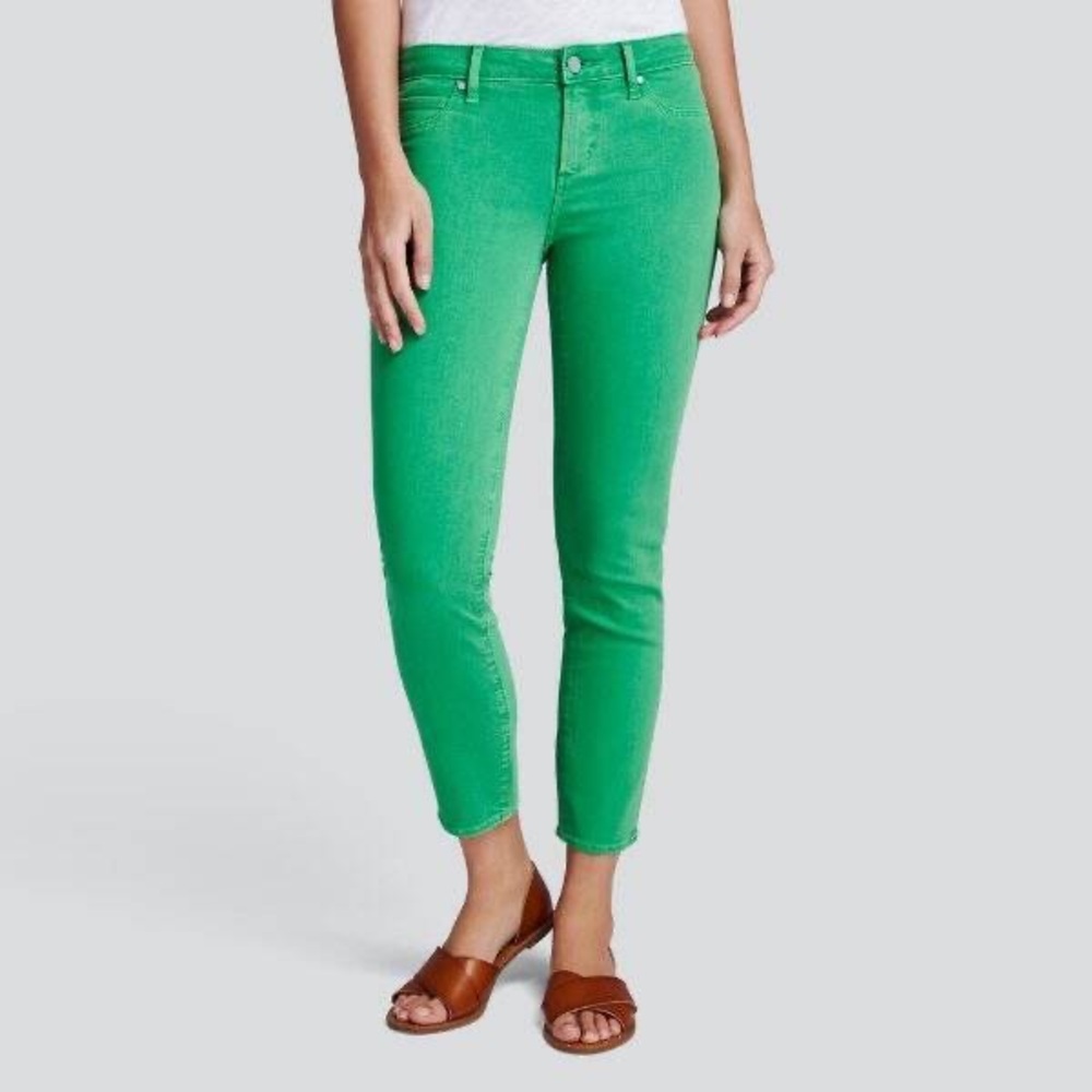 Articles of Society Aruba ❇️ Green Crop Jeans – 31